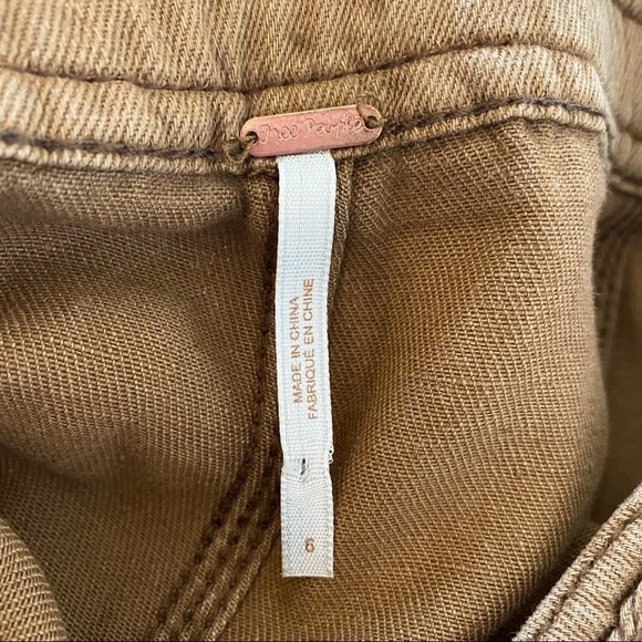 FREE People-Braided A-line Mini Western Boho Brown Skirt (Size:6) - Picture 10 of 10